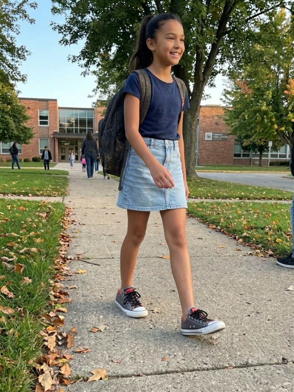 Back to School Grey Converse Sneakers 4.5 boy / 6.5 girl 100% For Charity